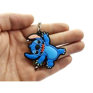 Chaveiro Stitch de borracha