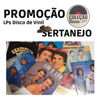 PROMOÇÃO: LPs Sertanejo diversos discos vinil