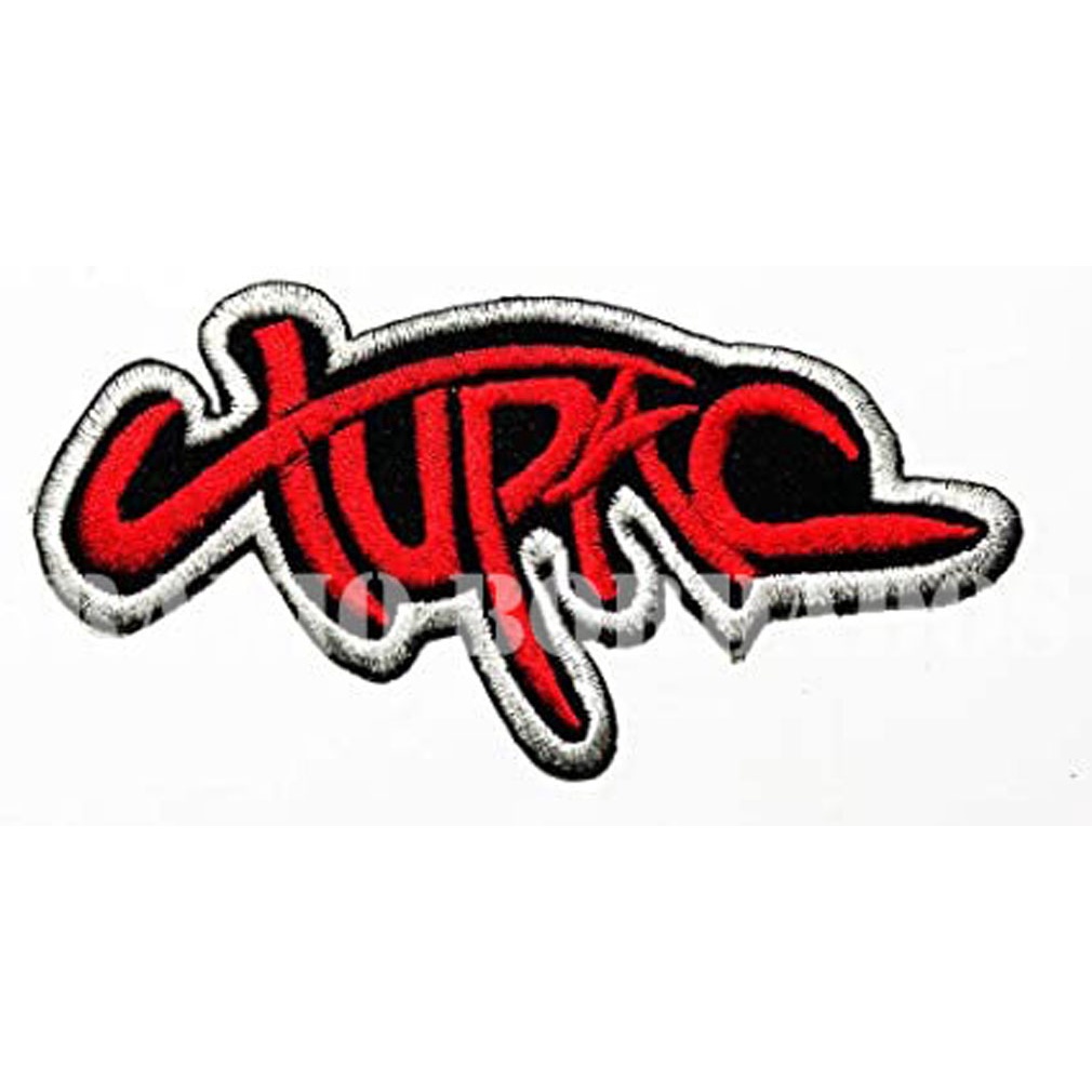 TUPAC HIP HOP RAP TRAP PATCH BORDADO ENVIO IMEDIATO