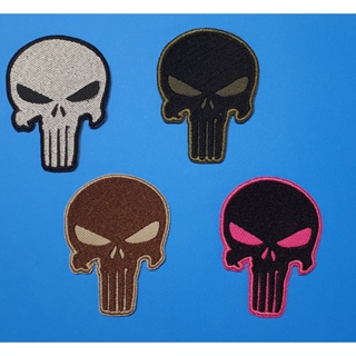 Patch Justiceiro Bordado Modelo 01 - Tamanho 6cm x 8cm em Oferta na Shopee