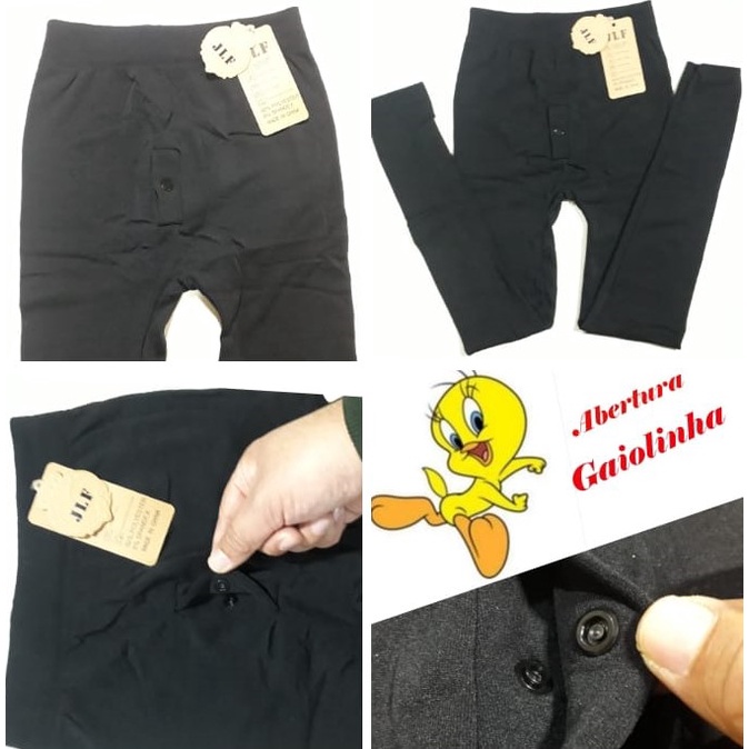 Kit 2 Ceroula Meia Calça Masculino Infantil Juvenil Menino Sem Pé Minhocão Segunda Pele Mijão Forrada Inverno Quentinha