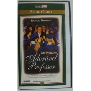 Vhs Caras Serie Ouro Mr Holland - Adorável Professor