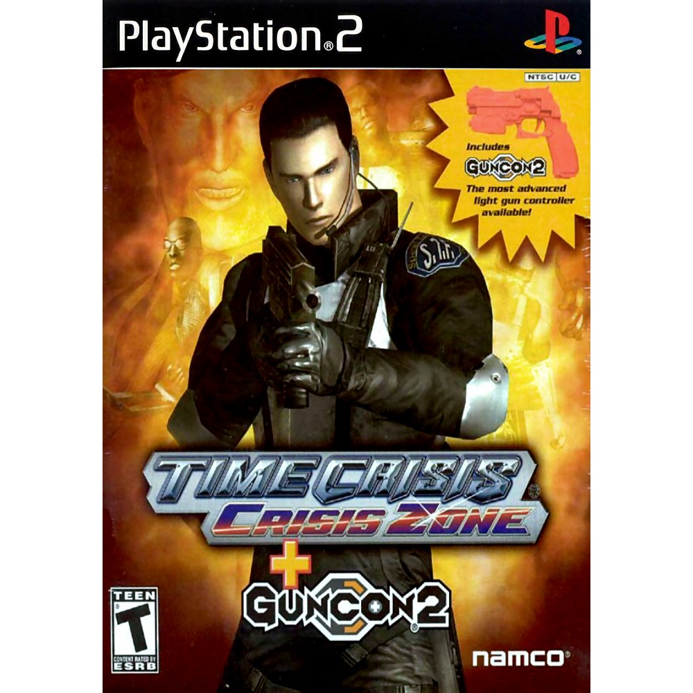 Time Crisis  Crisis Zone jogo playstation ps2