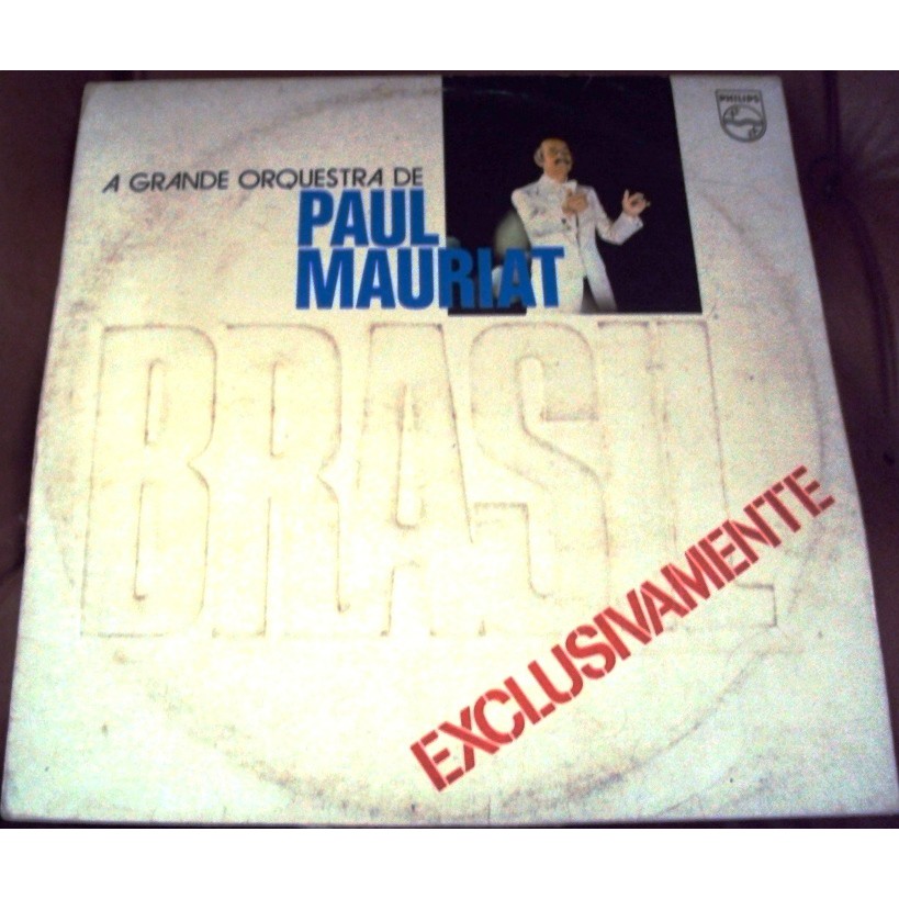 415 Mvd- LP 1977- Paul Mauriat- A Grande Orquestra de Paul Mauriat- Brasil Exclusivamente- Música- Disco Vinil Original- Long Play LP