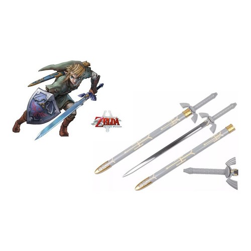 Espada Link Branca 95cm (master Sword): The Legend Of Zelda