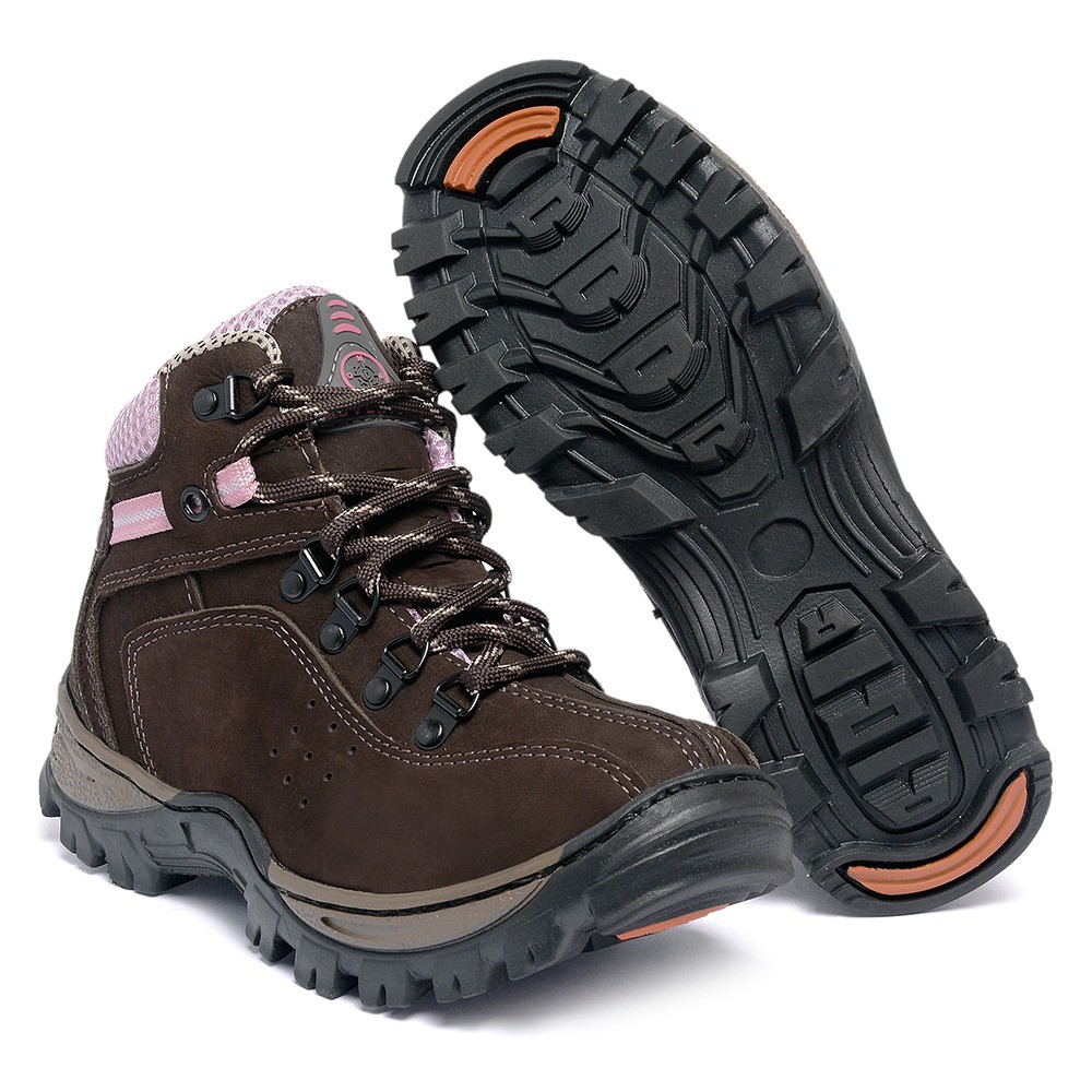 bota coturno feminino impermeável trilha rapel adventure botinha
