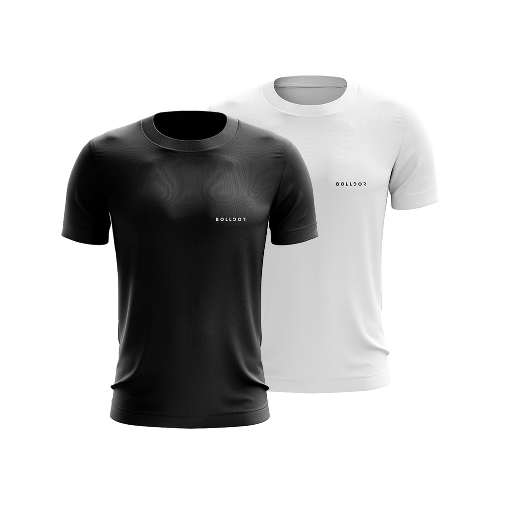 Kit 2 Camisa Dry Masculina Com Proteção UV Camiseta Academia Masculino