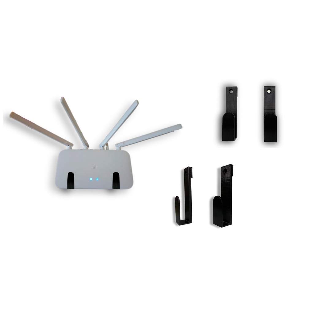 Suporte para Roteador Modem Switch Universal de Parafusar em Oferta na Shopee