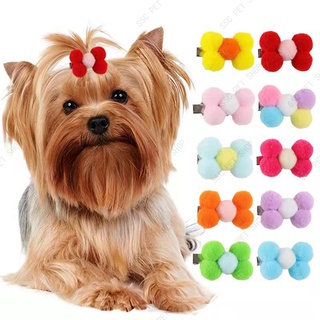 Presilha De Cabelo Para Animais De Estimação Cachorro De Gato Bonito Decoração De Festa De Laço
