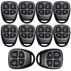 Kit com 10 Unidades do Controles Remoto Alarme Positron Flex 52 - Linha 290 293 300 330 360