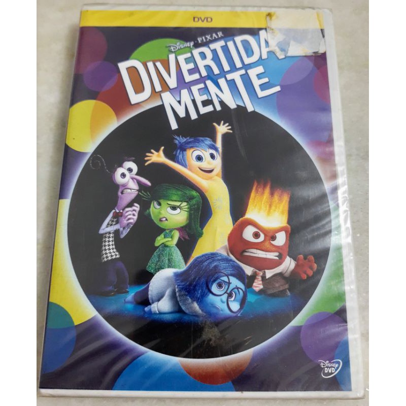 Dvd Disney Pixar Divertidamente Original Lacrado Shopee Brasil 