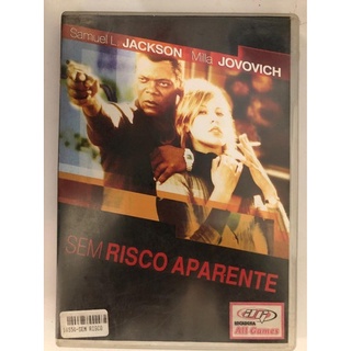 Sem Risco Aparente Samuel L.jackson - Dvd Usado