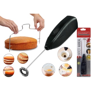 Mini Mixer Misturador Leite Cafe Capuccino C/ Cortador Bolos