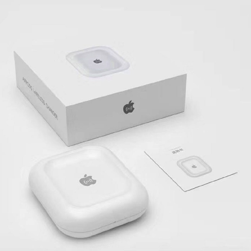 Novo Carregador Sem Fio Estação De Carregamento Rápido 3 W / 5 W / 7.5 W Para Apple Airpods 2 Airpods Pro Iphone 8 Plus X Xs Xr Xs 11 Pro