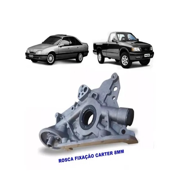 Bomba De Óleo Gm Ipanema Kadett 1.8 2.0 8v 1989 A 1998 8mm