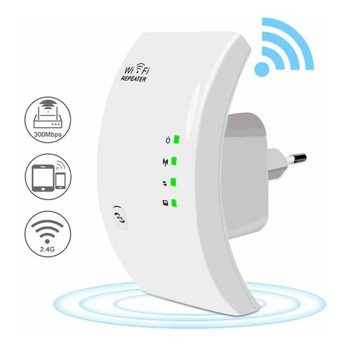 Amplificador de Sinal Wifi Wireless Repetidor Extensor 300mb - Repetidor de Wifi 300Mbps Sem Fio N 802.11: Estenda sua conectividade sem fio