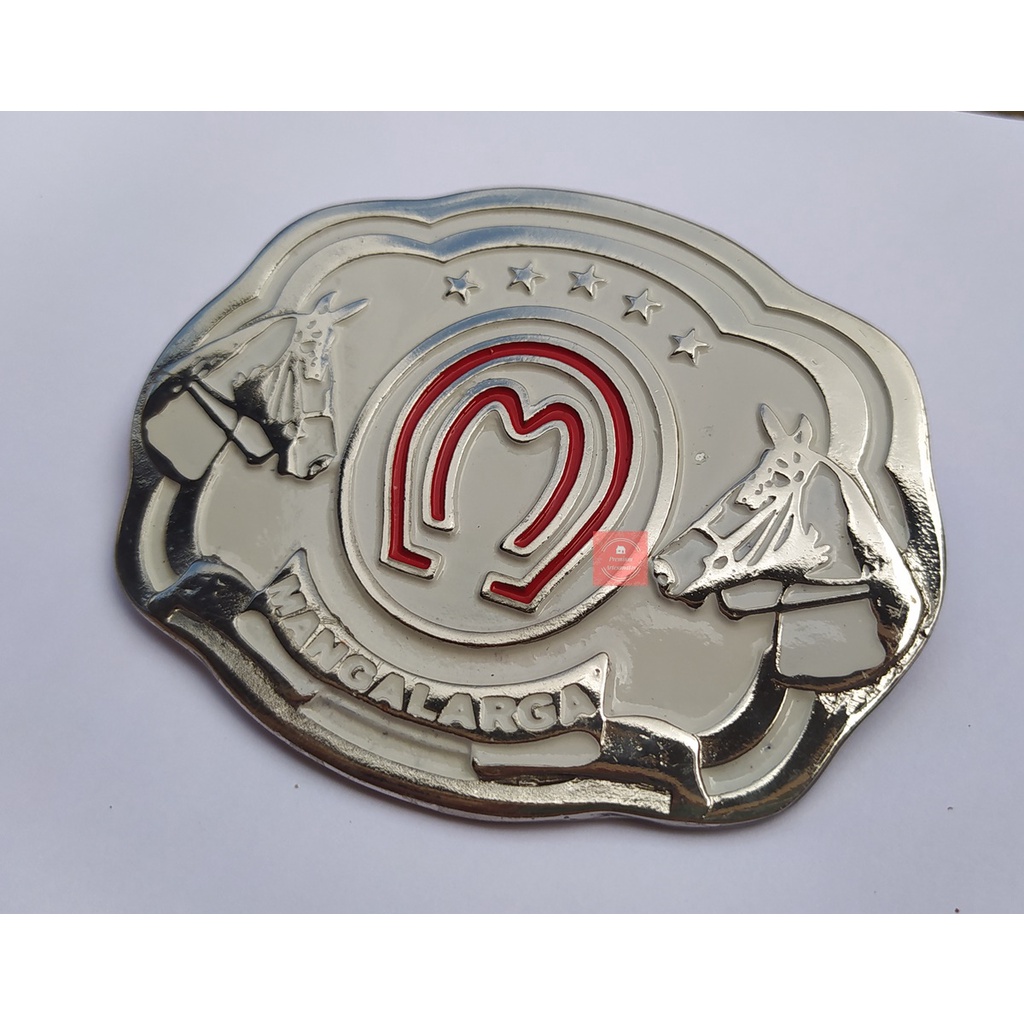 Fivela Para Cinto De Peão Country Mangalarga Marchador Niquelado Envio Imediato