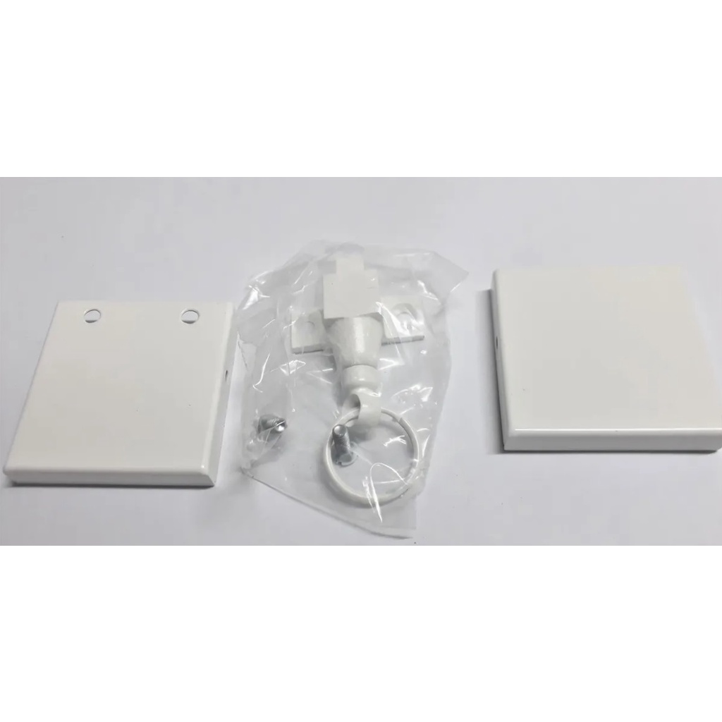 Capa Para Trinco Basculante Dorma Mod. Sm1095 Cor Branca