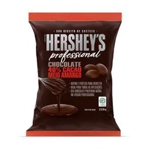 Chocolate Meio Amargo 40% Cacau Profissional (formato Moeda) - 2,01kg - Hershey´s