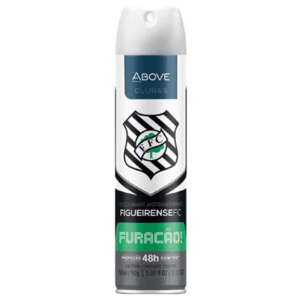 Antitranspirante Above Clubes Figueirense 150ml