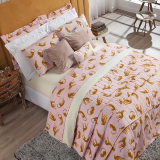 Jogo de Lençol Coleção Essencialle Solteiro 2 peças Tecido 150 fios Super Macio Confortavel e Delicado para uma linda decoração de quarto com cama box Estampado com elastico em toda volta