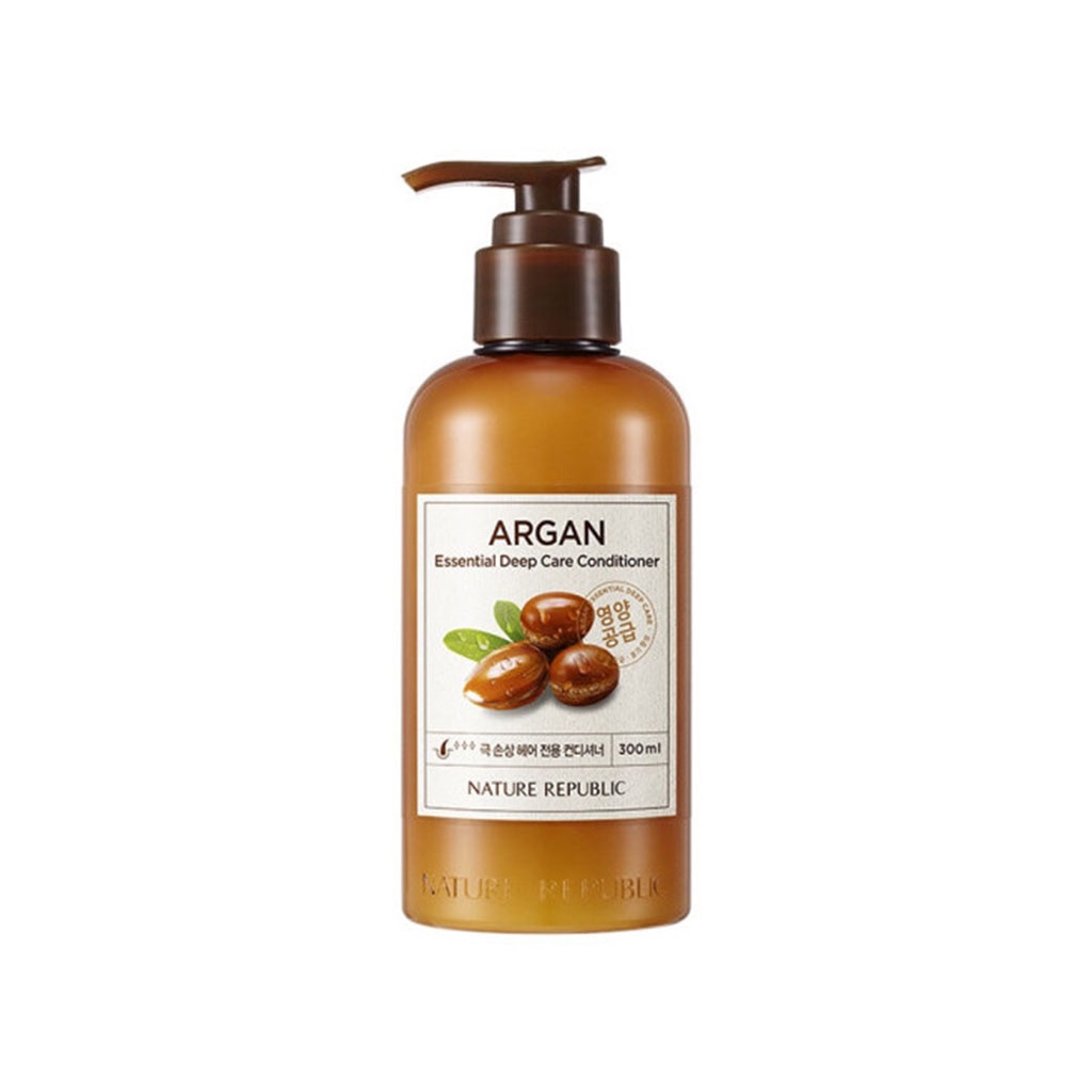 nature republic argan essential deep care conditioner 300ml - Beauty