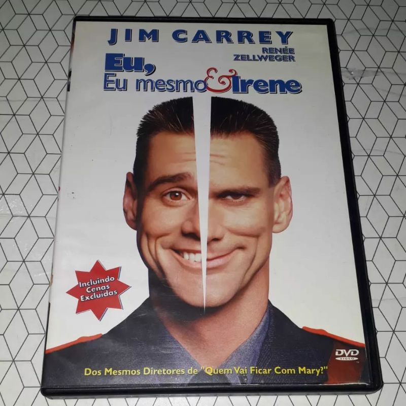 Dvd Eu, eu mesmo e Irene Original (Jim Carrey) Shopee Brasil