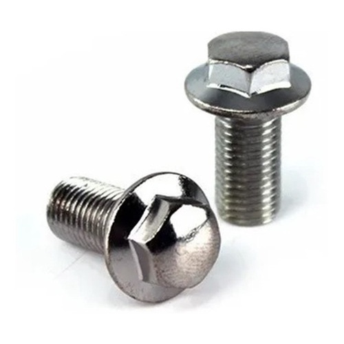 Parafuso Bengala Superior Titan 150 160 10x20 Cromado  Par Smart Fox em Oferta na Shopee