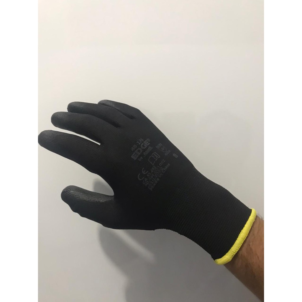 Luva Antiestática PU para eletrônica ANSELL EDGE 48-126 CA 31492 luva multitato