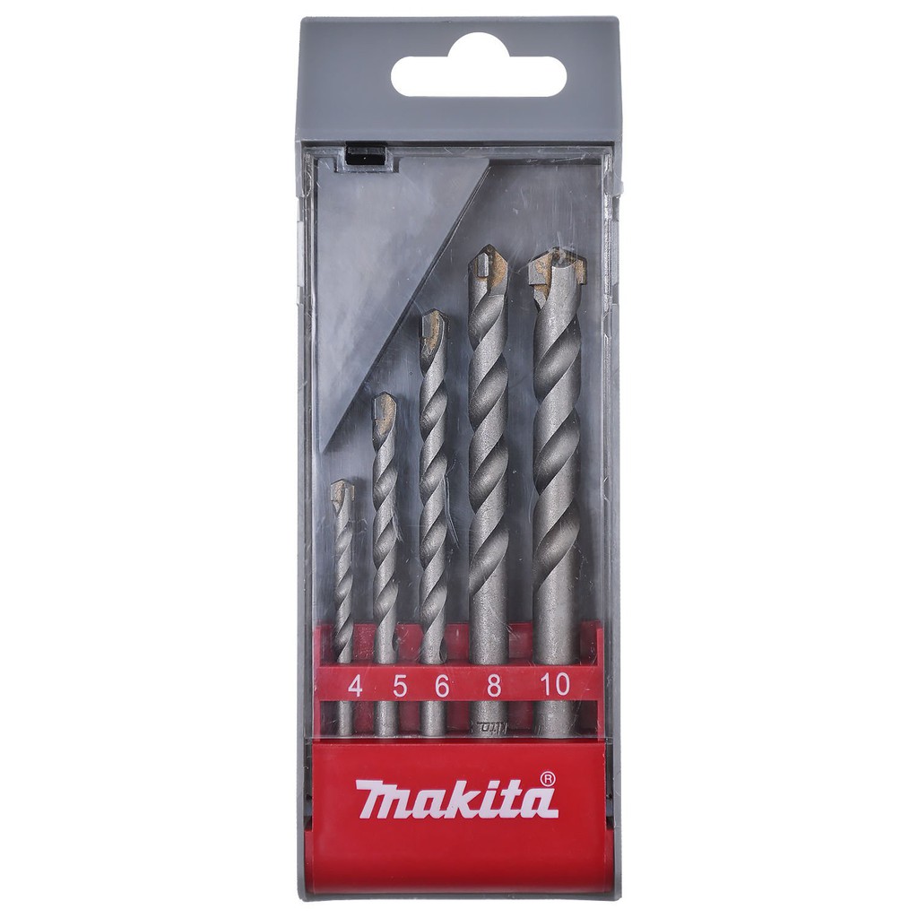 Jogo De Brocas Para Concreto 4,0 A 10,00 mm Makita - Home & Living