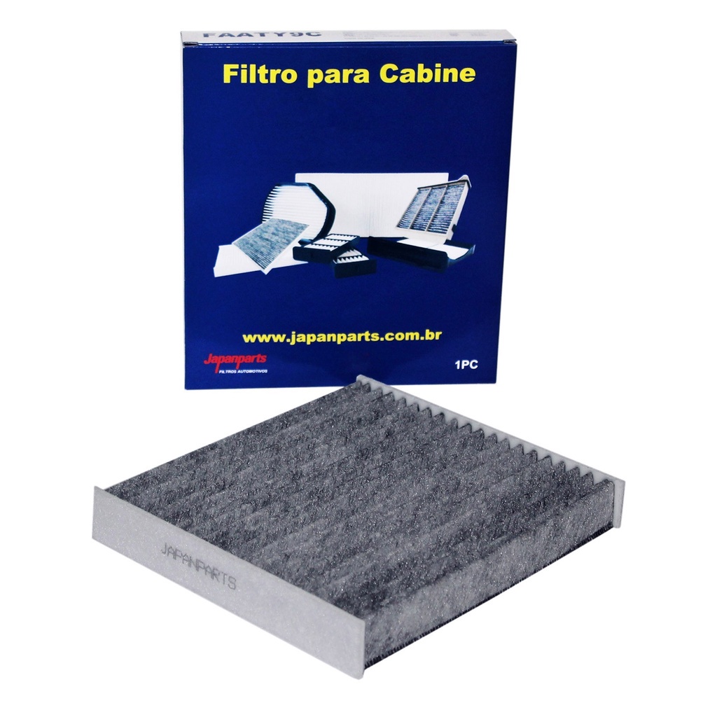 FILTRO AR CONDICIONADO TOYOTA COROLLA HILUX PRIUS RAV4 2016 2017 2018 2019 2020 COM CARVÃO ATIVO