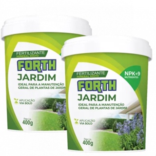 2 Adubo Fertilizante Forth Jardim 400g Gramado Jardineira em Oferta na Shopee