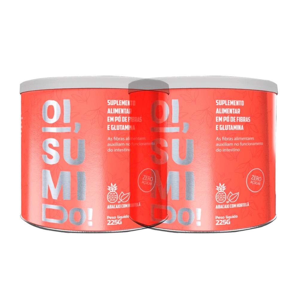 Oi Sumido Fibras Alime Pré/Probióticas Psyllium 225g 2 UNDS