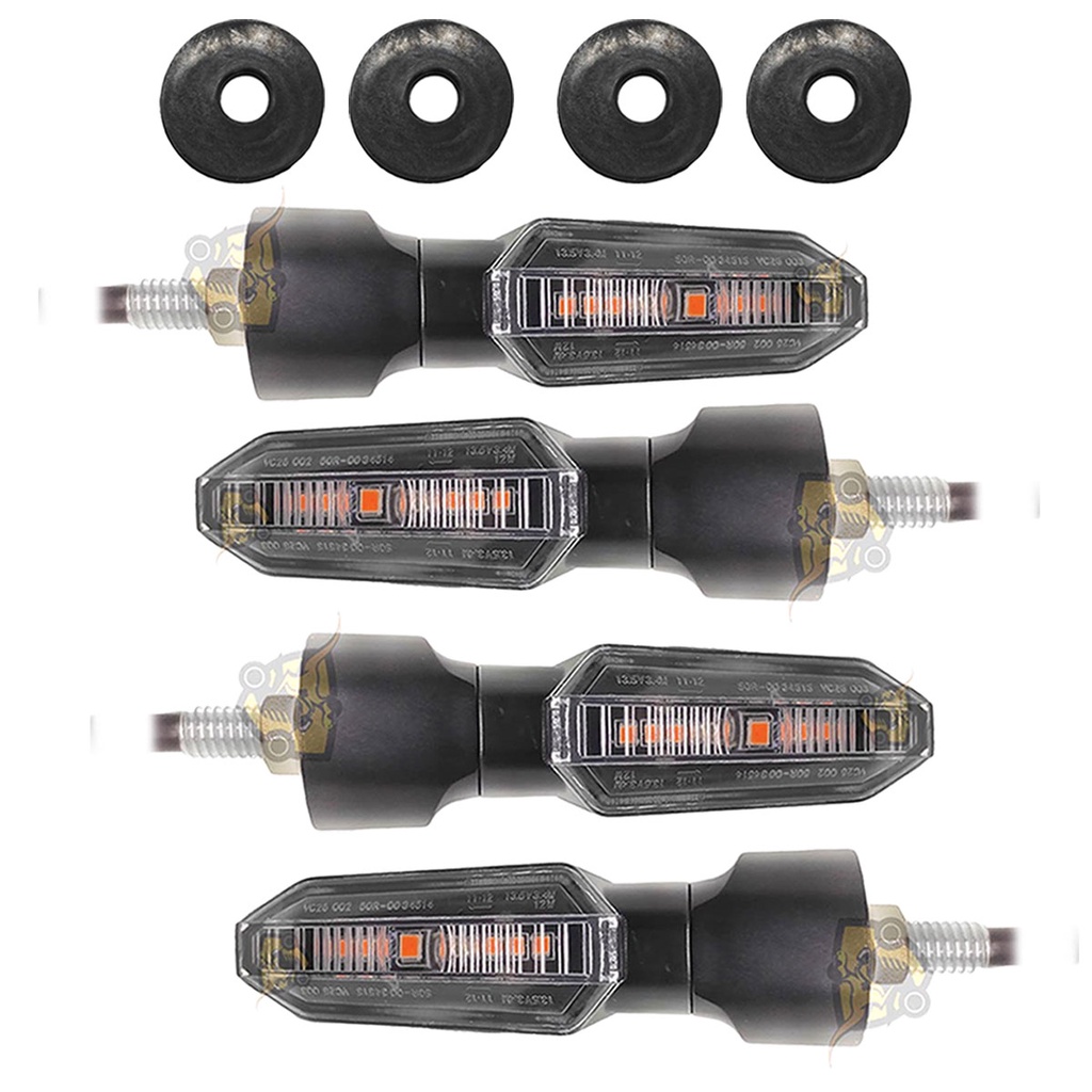 Kit 4 Seta led sequencial Twister nova Honda xre 300