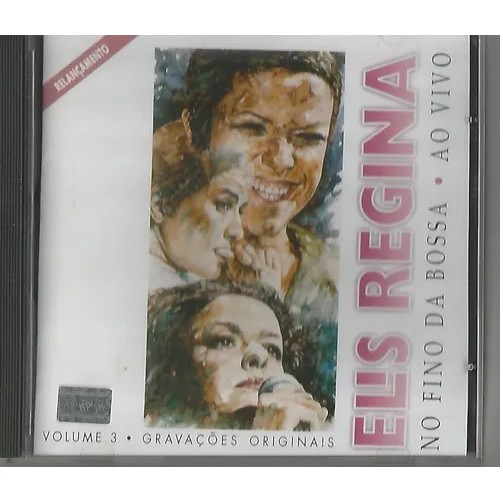 Lote DVD ELIS REGINA Carvalho Costa+ CD Bossa Jazz Trio + CD Elis Regina (No Fino da Bossa Ao Vivo  Vol. 3)