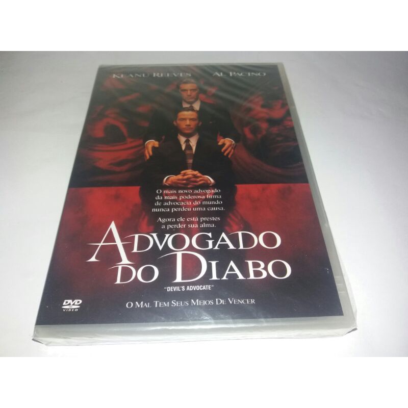 Dvd - Advogado do Diabo - 1997 - Al Pacino - Keanu Reeves - Lacrado