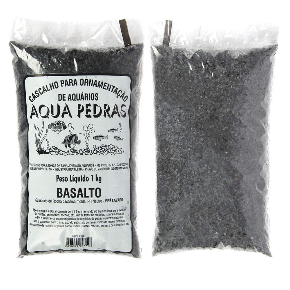 Substrato Agua Pedras Basalto Preto 1kg - n- 1 Natural uso em aquarios e decorações em Oferta na Shopee