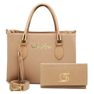 Bolsa Feminina Tradicional Gabi Show+Carteira**Moda Feminina