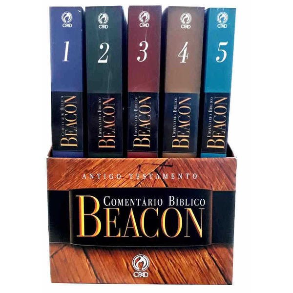 Comentário Beacon Antigo Testamento | 5 Volumes | Brochura em Oferta na Shopee