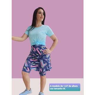 Blusa Feminina Baby Look Camisa de Academia