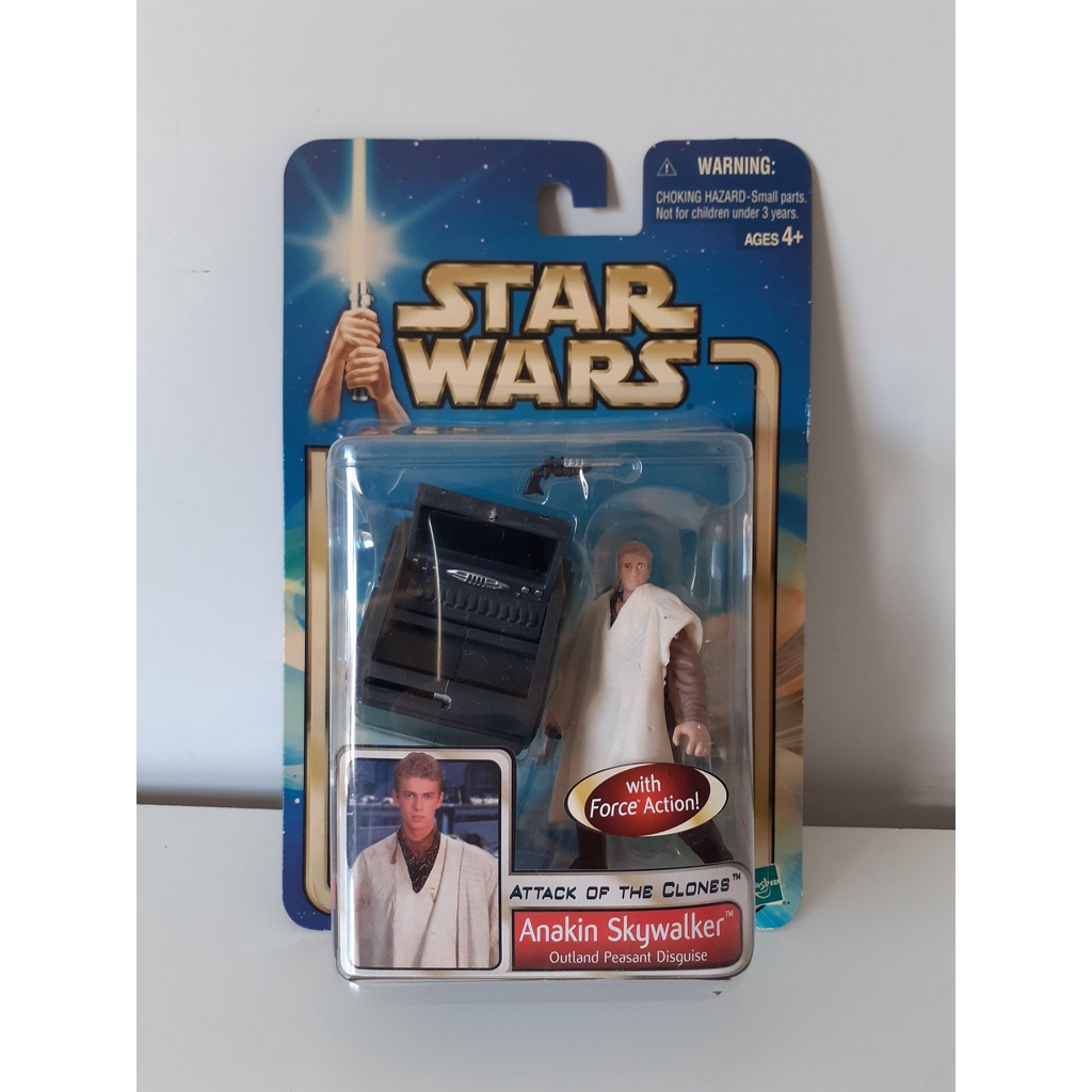 Star Wars Boneco Anakin Skywalker Disguise Aotc Saga 1:18