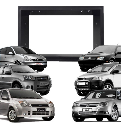 Moldura Dvd 2 Din Universal em Oferta na Shopee