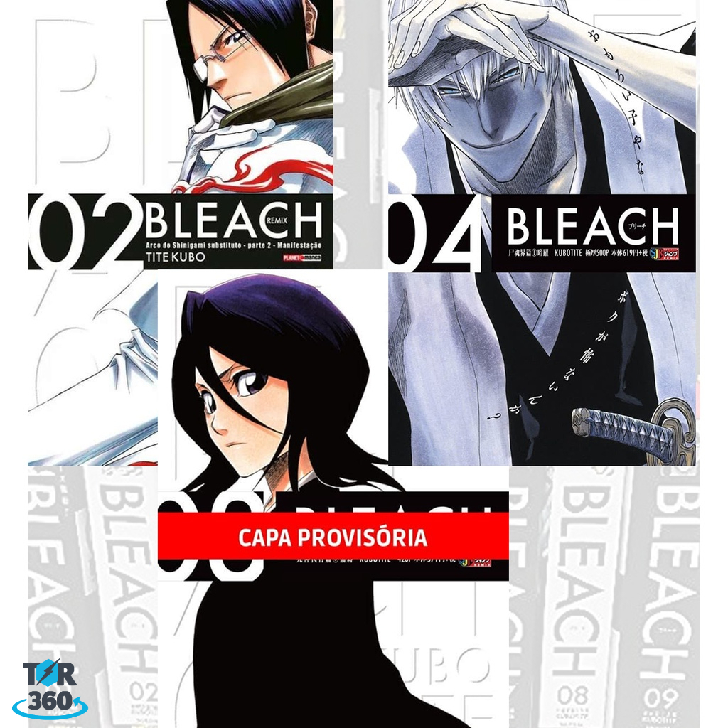 Mangá Bleach Remix Volumes Panini Lacrado