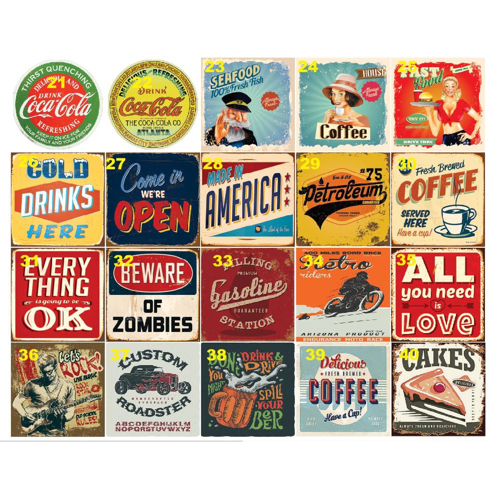 Autocollant Rétro Vintage Old School Ace Kult Rockabilly (R149-5 - Foto 3