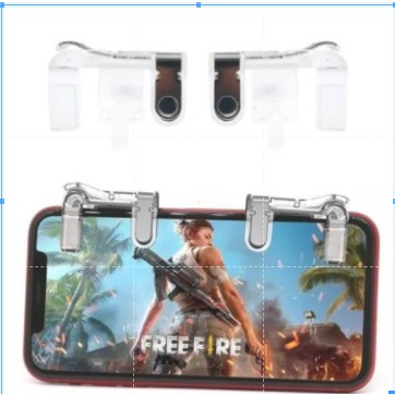 Gatilho Free Fire Botões R1 L1 Jogo De Tiro Para Jogar no Celular 1 Par De Joystick