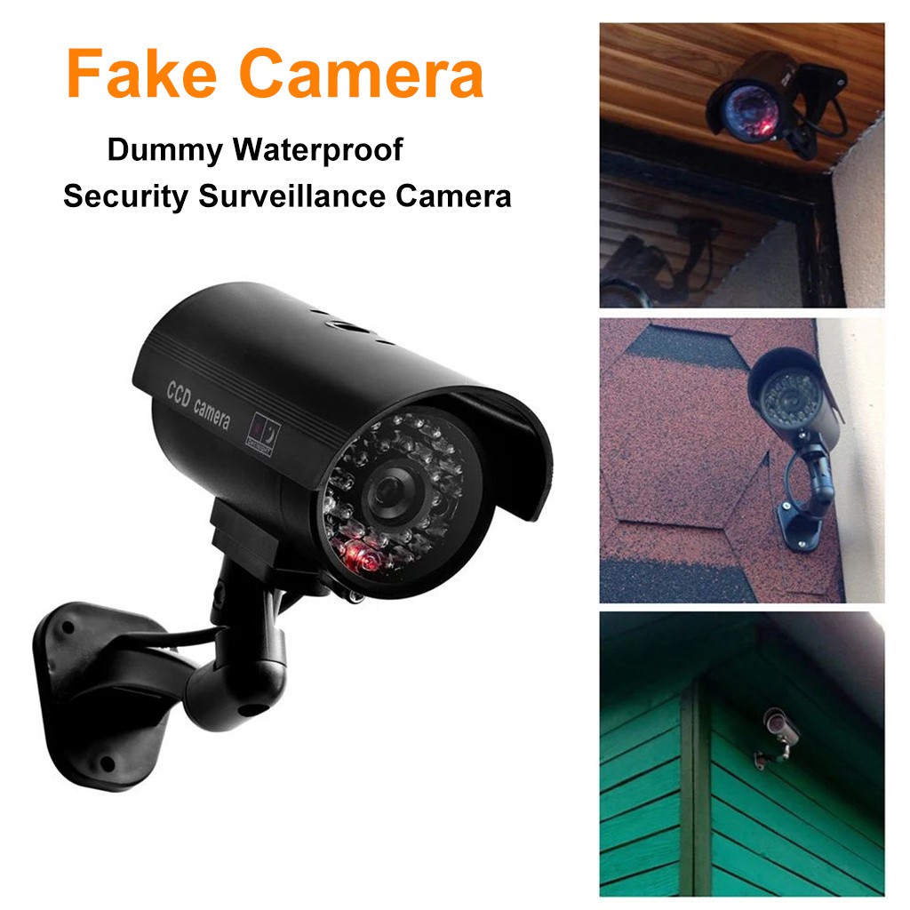 Camera De Segurança Falsa A Pilha Camera Falsa Manequim Impermeavel Seguranca Cctv Camera De Vigilancia Jrgoing Shopee Brasil