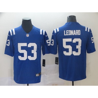 Nike Men's Indianapolis Colts Darius Leonard #53 Blue Game Jersey