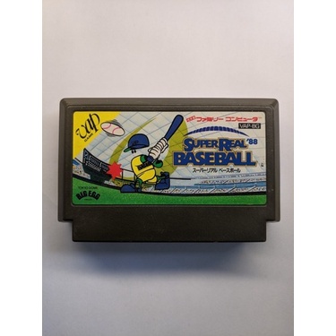 Super Real Baseball 88 Nes 60 Pinos Usado Campinas