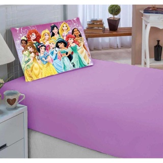 Jogo De Lençol 2 Peças Estampada Personagens Para Mini Cama Com Fronha Estampada em Oferta na Shopee