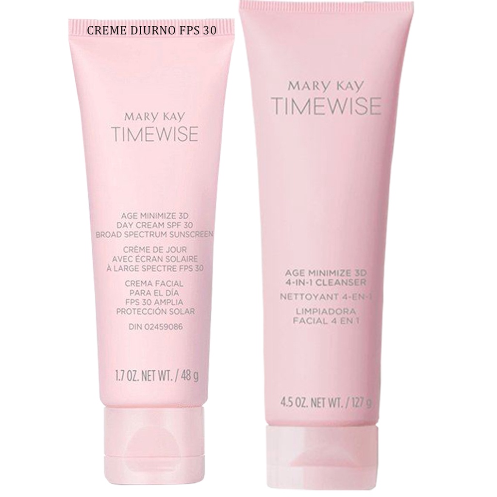 Creme Redutor De Rugas Diurno Fps Timewise D Gel De Limpeza Em Mary Kay Shopee Brasil